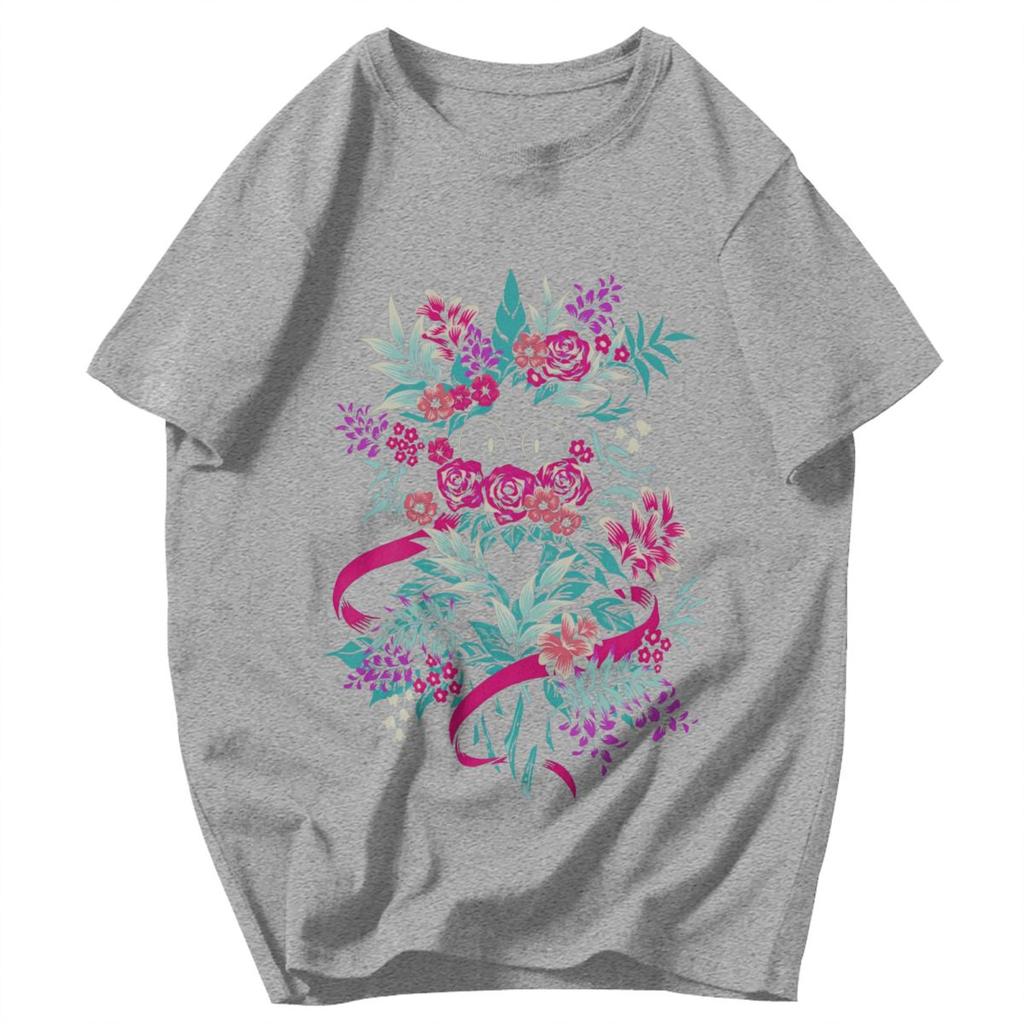 Men T Shirt Deltarune Flower Ralsei Gifts Y2K Graphic Short Sleeve Unisex Clothing T Shirts