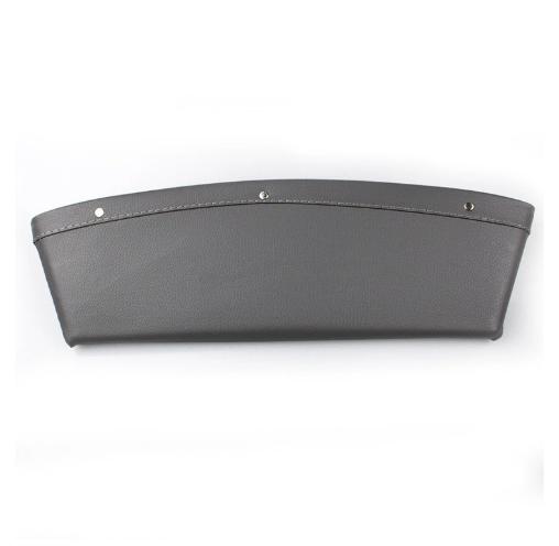 Car Front Seat Gap Filler Car Interior Accessories Portable Storage Box With Cup Holder PU Leather Console Side Gap Universal