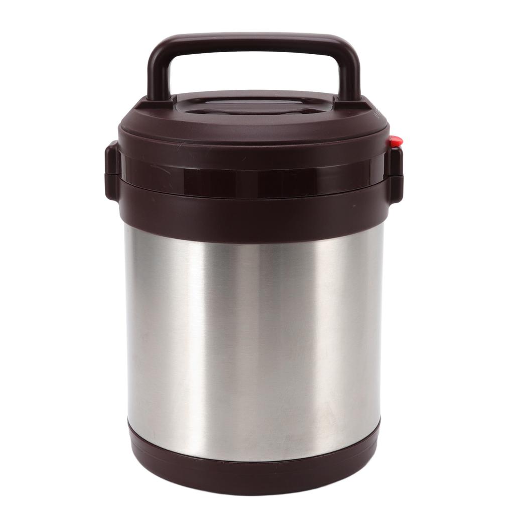 1.6L Speise-Thermobehälter 304 Edelstahl Drei Schichten Tragbar Isolierte Lunch Bento für Studenten