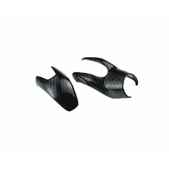 Carbon Fiber Style Inner Gear Shift Knob Cover Trim For Ford Focus 2012-2018 AT