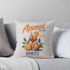 Aperol Spritz – Italienische Cocktail-Kunst mit Retro-Zitrus-Flair Dekokissen & Kissen Ohne Füllung