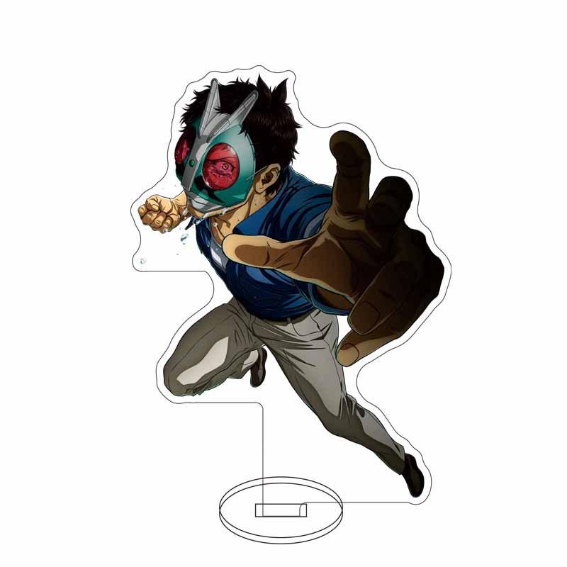 

Tojima Tanzaburo Wants to Be a Masked Rider Anime Acrylic Stand Model Plate Decoration Originality Desk Figure Display Fan Gift 15 cm