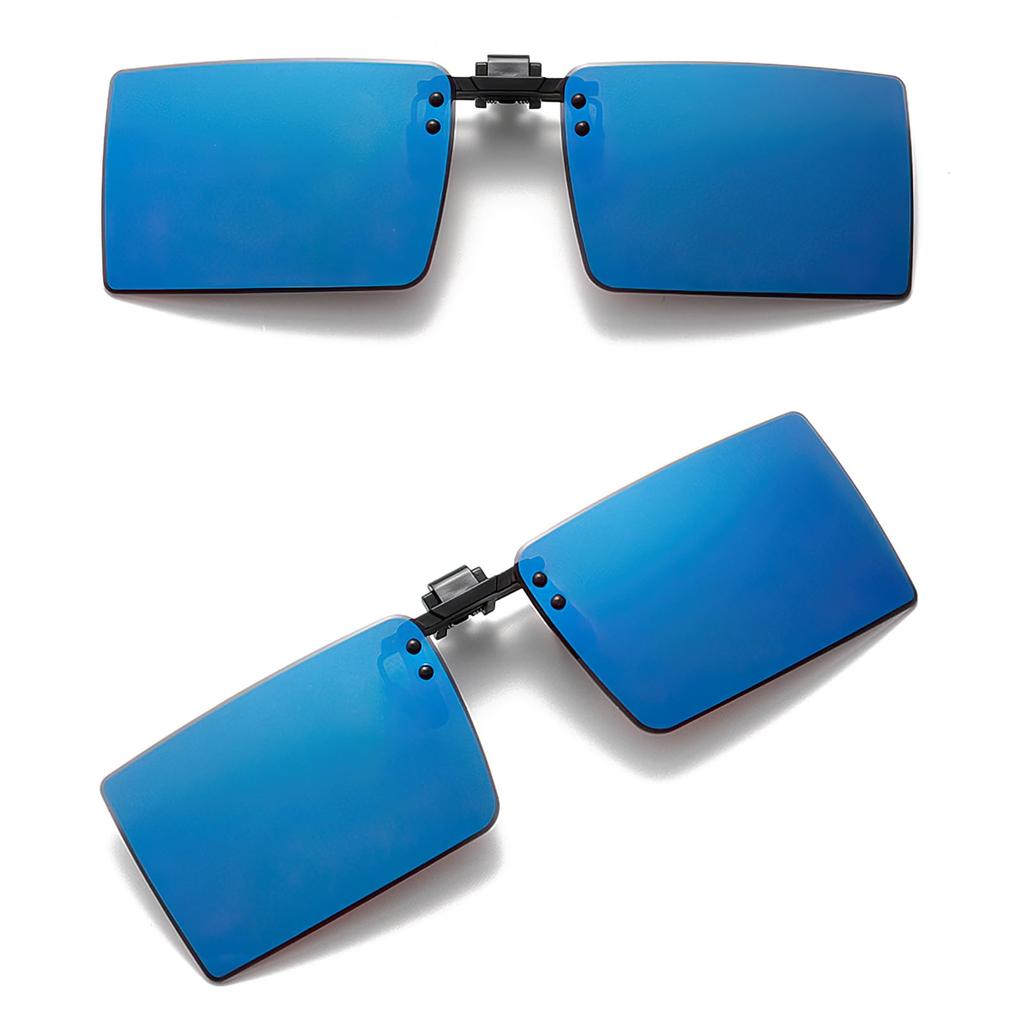 SFTRADE Polarized UV400 Bib for Outdoor Driving Clip-on Sunglasses, Flip-Up Design, Unisex, Protection, Clip-on Design, Activities, Cycling, Fishing,