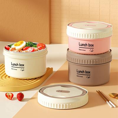 1 Conjunto Marmita Portátil Isolado Conjunto de Recipientes para Almoço Empilháveis Bento Recipiente de Almoço de Aço Inoxidável