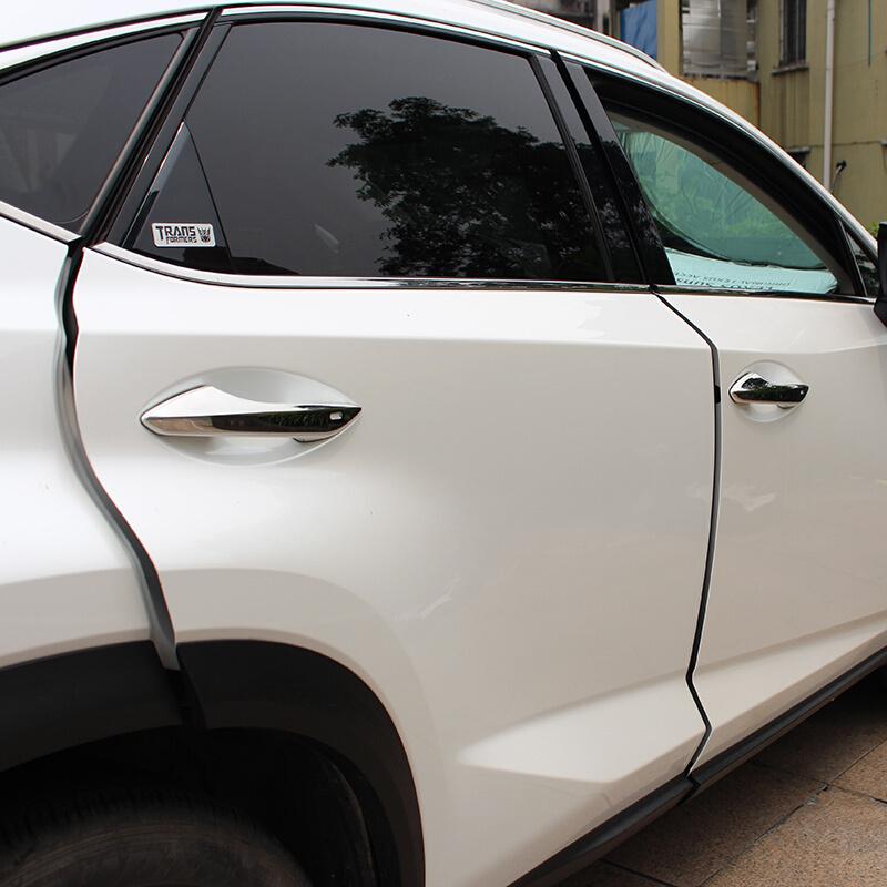 Trim Shell Accesorii mașini Autocolante de stil pentru Lexus NX 200 2015 2016 ABS cromat Protector ușă maner Huse decorative