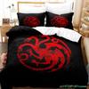 Black And Red Fire Dragon Bedding Set Single Twin Full Queen King Size Bed Set Aldult Kid Bedroom Duvetcover Sets Bed Sheet Set