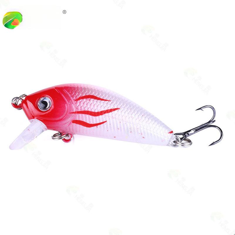 Bassangelköder Minnow5CM3.6GOberflächensystem10Hakenanzahl0.3-0.9MTief tauchender Mini-Hartköder