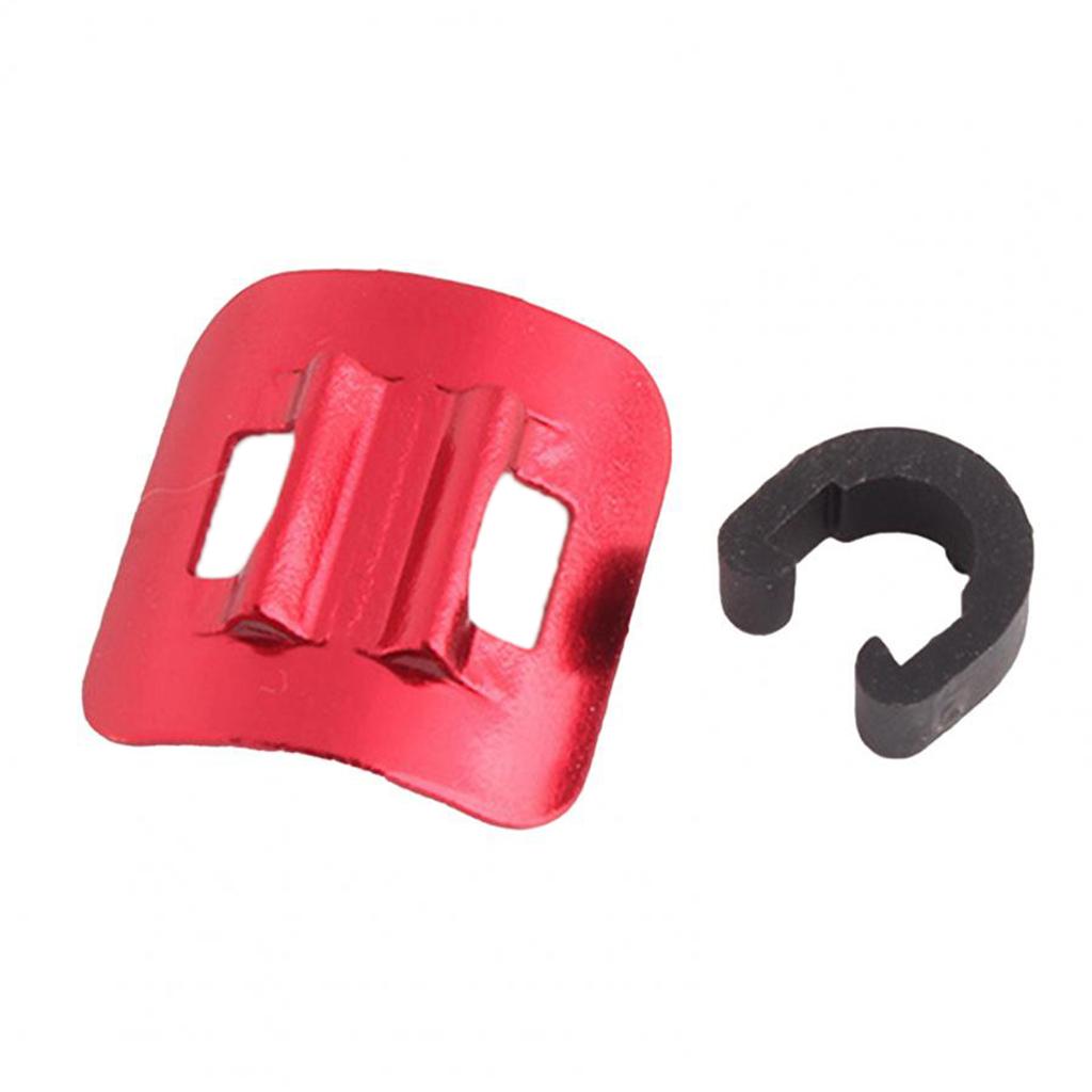 5 Stück / Packung Fahrradkabelhalter Fahrradkabelklemmen Aluminiumlegierung C-Form Schnalle Für Rennrad Brems- Schaltzüge