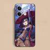 Game GI Mona Matte TPU Mobile Phone Case for Xiaomi Redmi Note 14 13 12 11 S Pro Plus 4G 5G Colorful Printing Cover