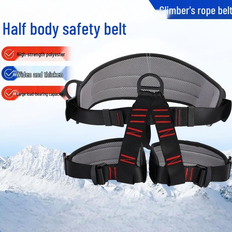 DAXTE Outdoor Seated Climbing Half Body Safety Harness