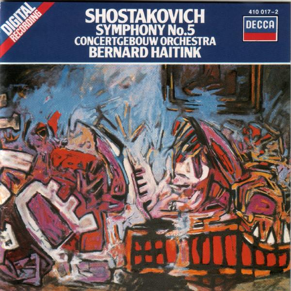 

CD DMITRI SHOSTAKOVICH, CONCERTGEBOUWO - Symphony No.5 4100172 Decca 1983 Germany Classical Used