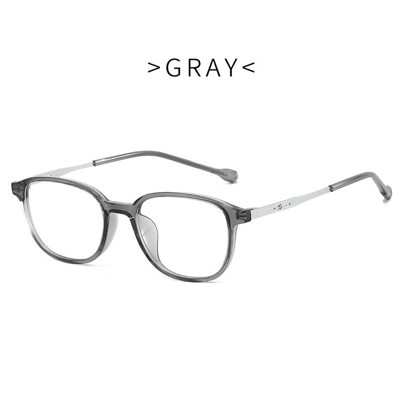 Comfortable Lightweight Glasses Frame Ultralight TR Metal Square Frame High Quality Anti Blue Light Optical Eyeglasses