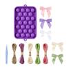 Grape Shape Silicone Soap Molds Includes Hanging Strings Tweezers Soap Making Supplies For Adults Beginner And Kids