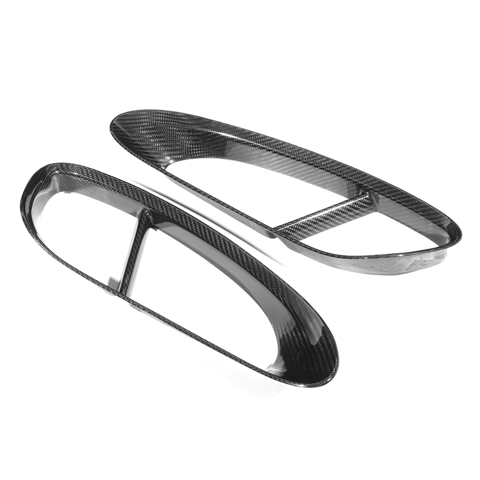 

2 шт. карбоновых крыльев, боковых воздухозаборников, ковшов, накладка для переоборудования, подходит для Porsche BOXSTER 981