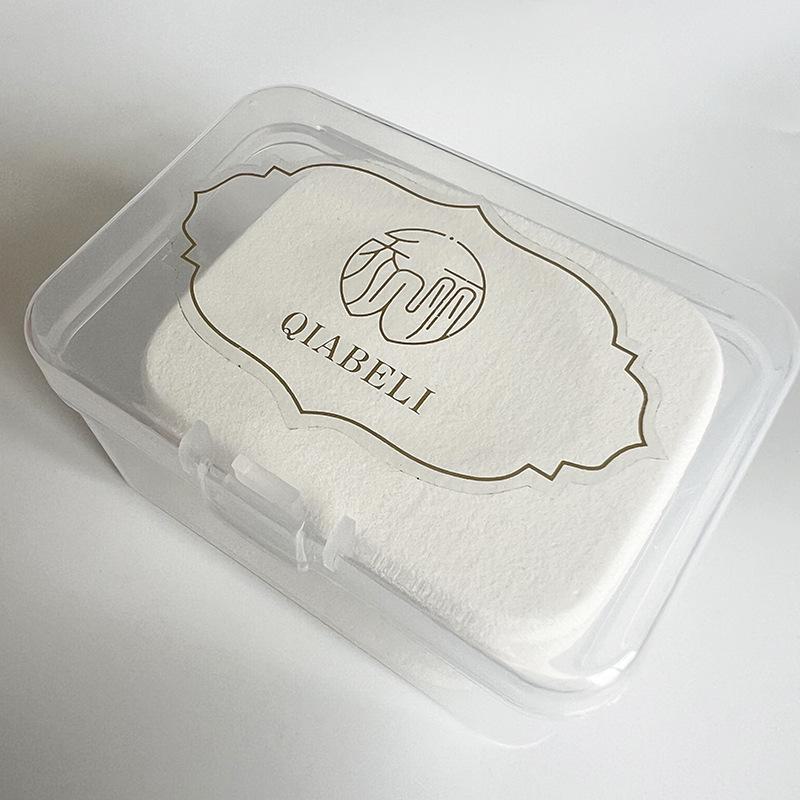 Professional Makeup Sponge Set - Skin Tone, Flat & Square for Dry Powder Application