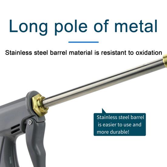 Duză pentru furtun de apă Mod de pulverizare reglabil de înaltă presiune Conector rapid rezistent la scurgeri Pulverizator rotativ universal versatil Instrument de spălat auto de uz casnic