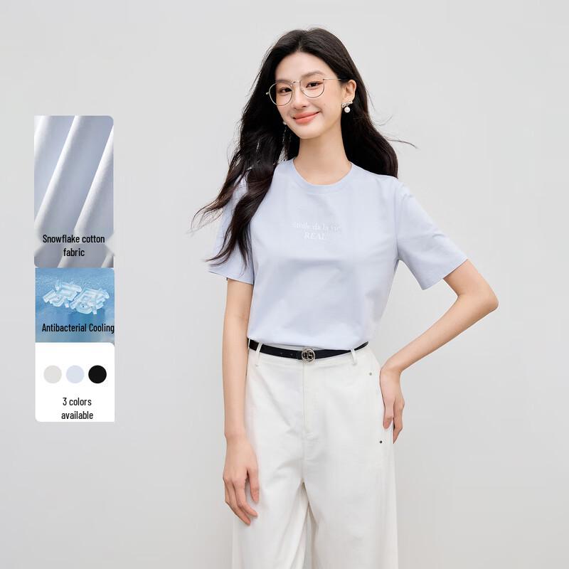 Women s Casual Letter Print T-Shirt XL