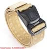 Enhanced Camouflage Tactical Nylon Belt for Training & Safety