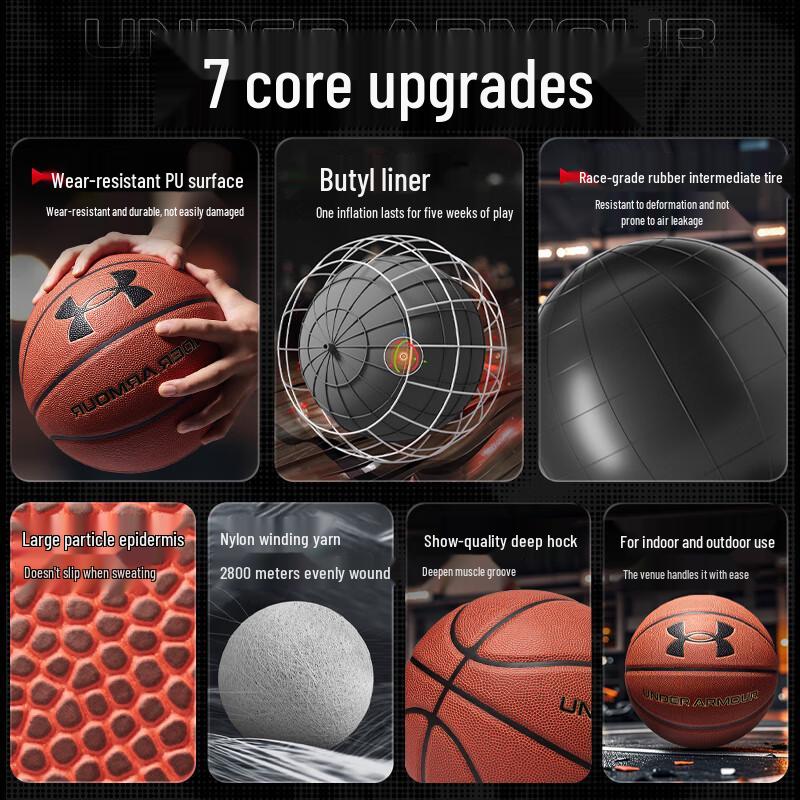 Under Armour Adult No. 7 Basketball No. 7