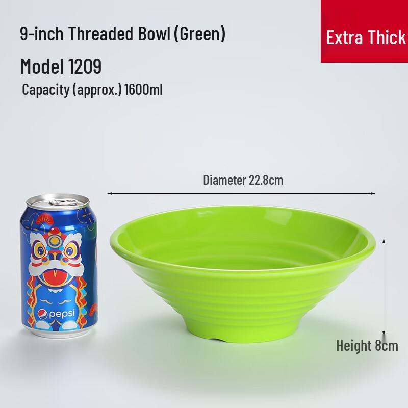 Melamine Noodle and Soup Bowl