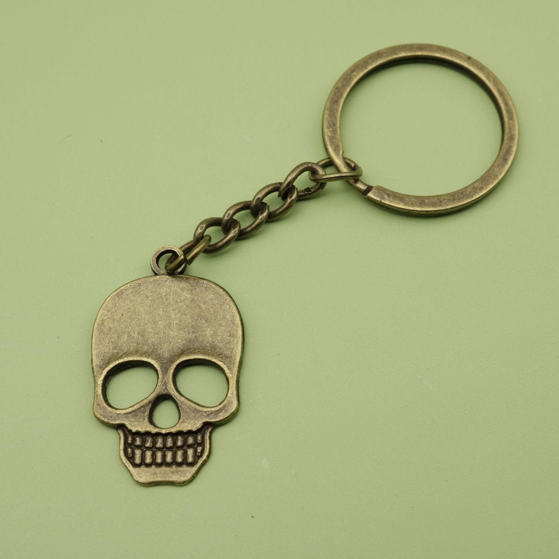 Hot Selling Simple Skull Jewelry Keychain Pendant
