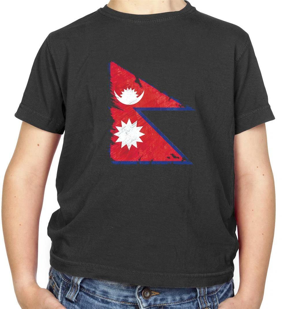 

Nepal Flag Kids T-Shirt - Kathmandu - Nepalese - Flags - Country - Asia 130