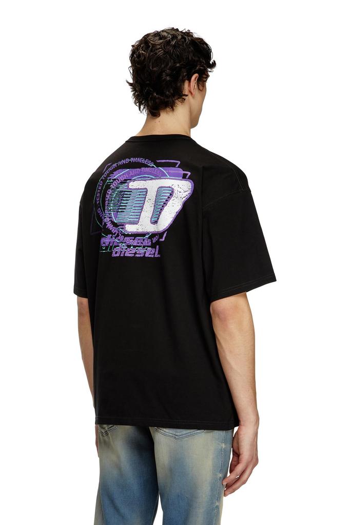 Diesel Men's T-BOXT-R16 T-Shirt, Black, Size XS, Size 9XX, A166490QIAM