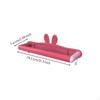 Slipper Rack, Expandable, NoDrill, Bathroom Organizer, SpaceSaving Pink
