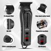Hair cutting machine Professional Electric Hair Clipper Kit Rechargeable Hair Trimmer Shaver For Men USB Charging Beard Razor