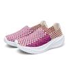 Summer Women Sneakers Casual Plus Size Flats Loafers Soft Elevator Beach Walking Sports Shoes Lightweight Slip On