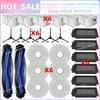 Fit For ECOVACS T50 PRO OMNI / T50 OMNI Vacuum Parts Main Roller Side Brush HEPA Filter Mop Cloth Dust Bag