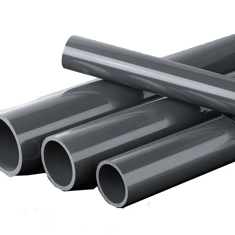 Taizhu UPVC Grey Industrial Pipe, 4m Length