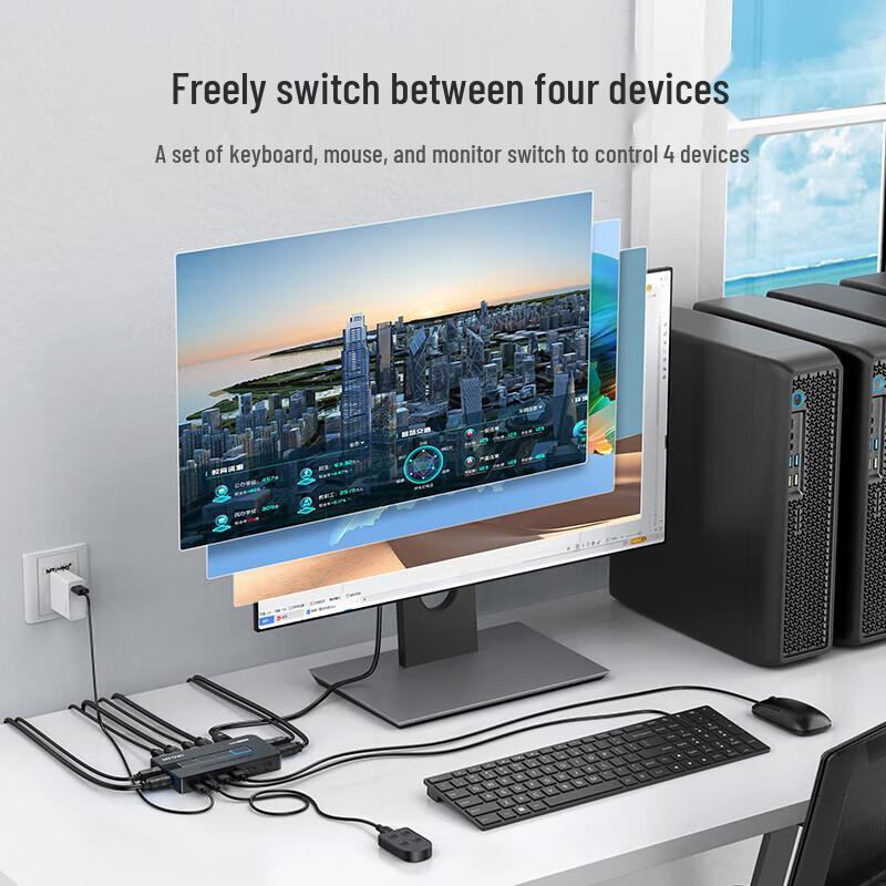 MT-Viki 4-Port HDMI KVM Switch