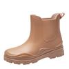 Short Rain Shoes, Women Wear Non-slip Water Shoes To Keep Warm, Student Rubber Shoes, Rain Boots Are Fashionable