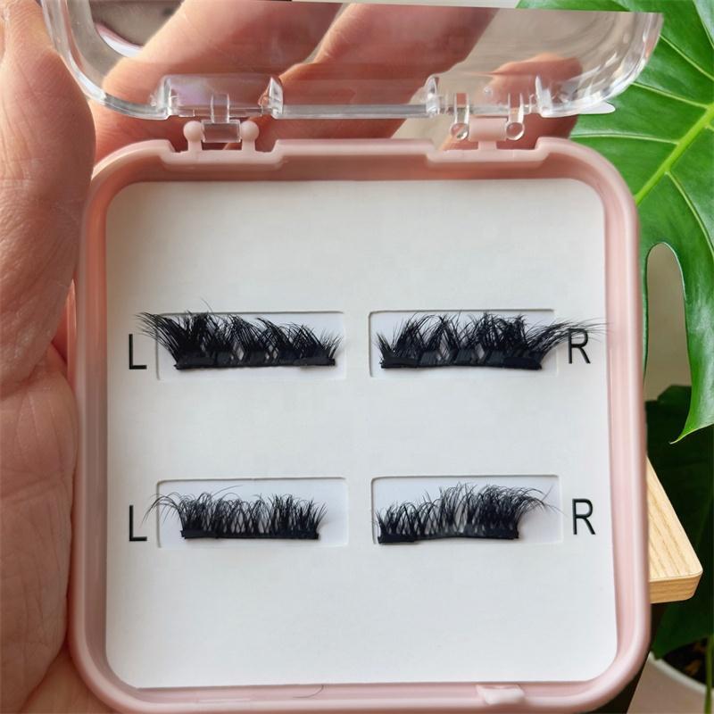2026 New Arrival Magnetic Lash Package Waterproof Half Styles Magnetic Bottom Eyelash Bulk Supplier From Qingdao