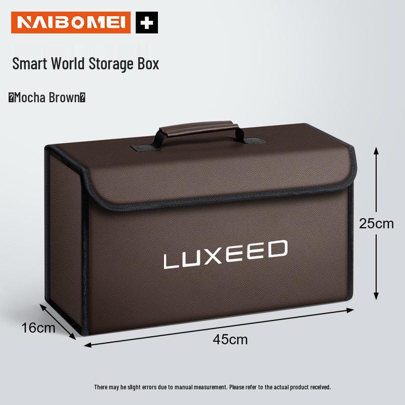 Zhiji R7 S7 Car Trunk Organizer: Folding Storage Box for Car Interior