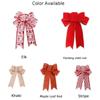 Festive Ribbon Bowknot Christmas Tree Decor Enhanced Xmas Decorations