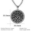 Mystic Pattern Gothic Punk Pendant Necklace
