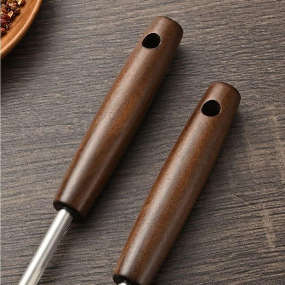 Mushroom Shape Kitchen Stir Fry Spoon Wood Handle Cooking Spoon New Cooking Spatula  Kitchen Tools
