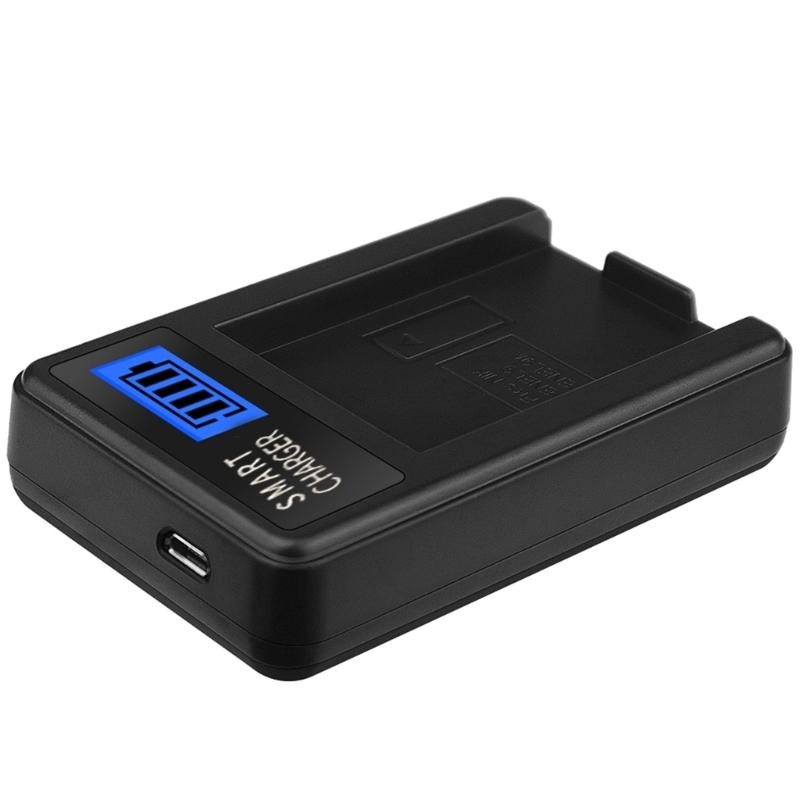 LCD USB EN-EL9 EN-EL9a Replacement Charger for D40 D40x D60 D3000 D5000 Cameras Batteries LCD Display Charger