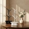 Space Saving Tree Shape Jewelry Rack Decorative Ring Earring Holder Jewelry Display Stand  Tabletop