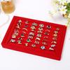 Ring Earrings Organizer Ear Studs Display Stand Holder Rack Tray Plate Box Case