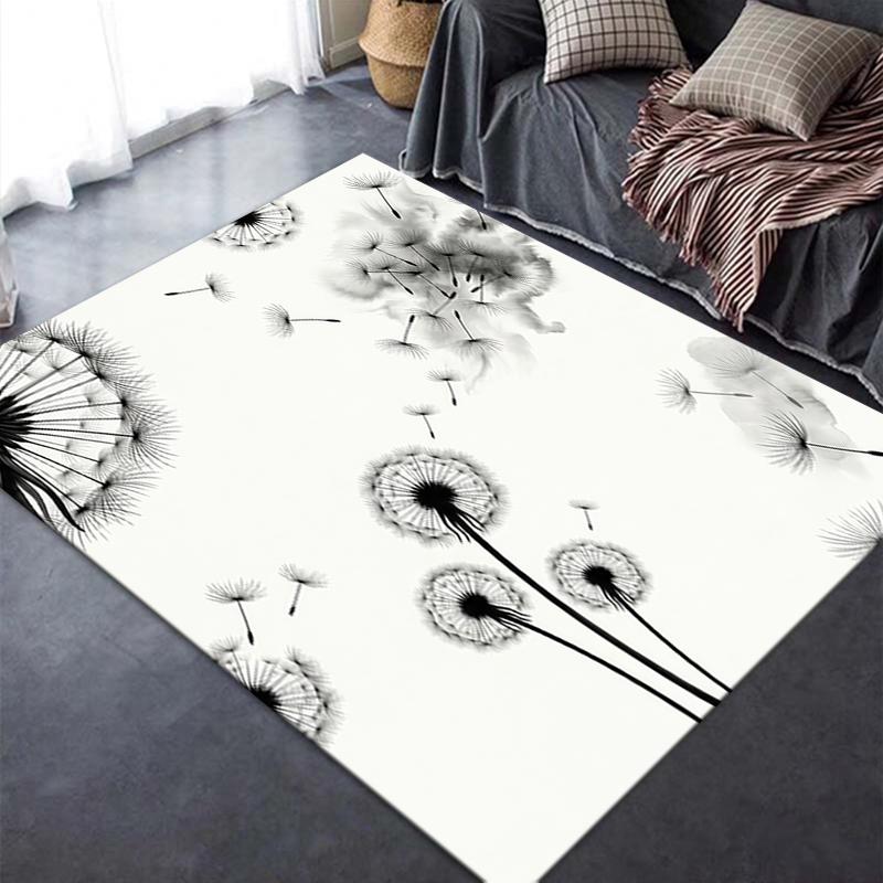 2025 New Dandelion Carpet Rug for Living Room Bedroom Home Sofa Decoration,Kids Play Non-slip Floor Mat