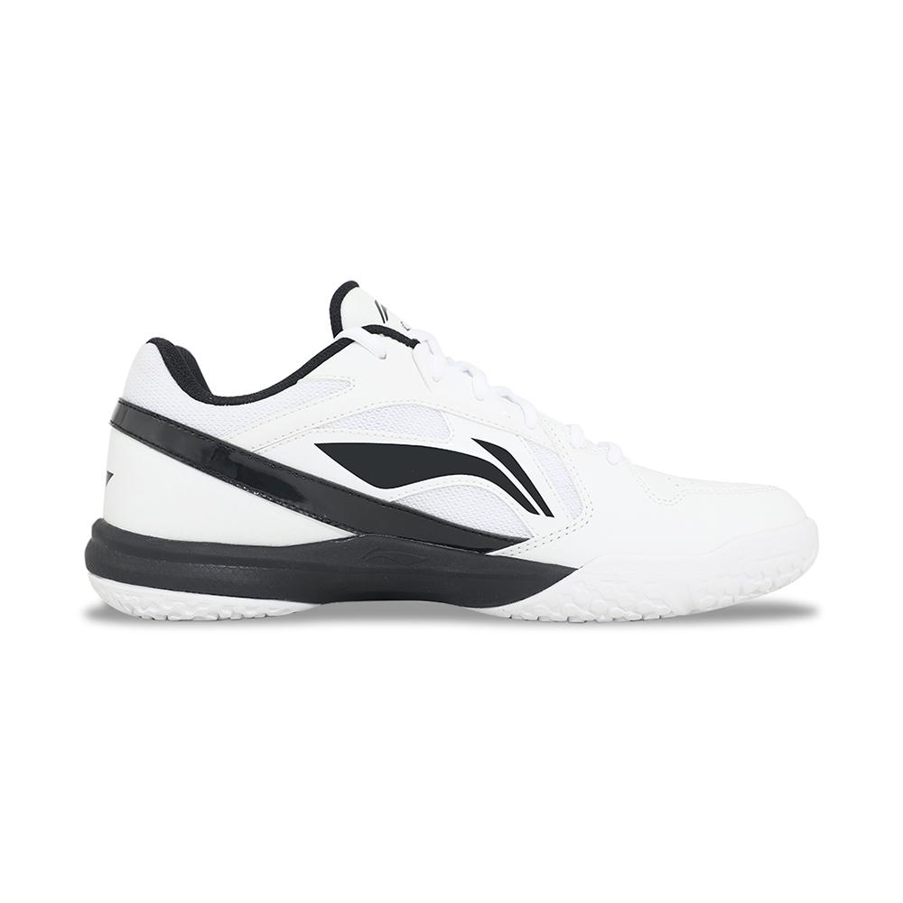 Li-Ning Non-Slip Wear-Resistant Breathable Badminton Training Shoes Unisex Shoes Black White AYTT039-4