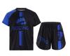 Kinder Muay Thai Boxen Sandwear Mode Bedrucktes Boxer Kurzarm T-Shirt Shorts Fitnessstudio Surfen Kurzarm Kopf
