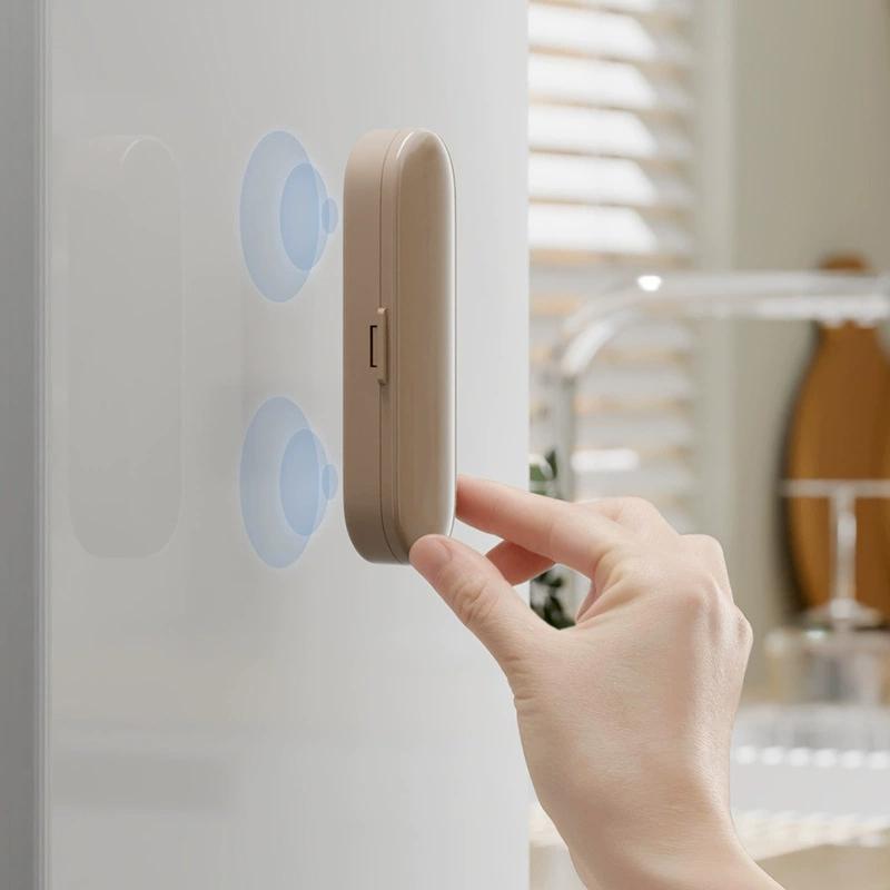 Magnetic Pill Box Holder Travel Medicine Storage Organizer Container Drug Tablet Dispenser Independent Lattice Pill Case