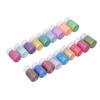 Metallic Pigment Powder 18 Colors Safe Harmless Mica Powder Metallic Pigments for DIY Crafts Resin