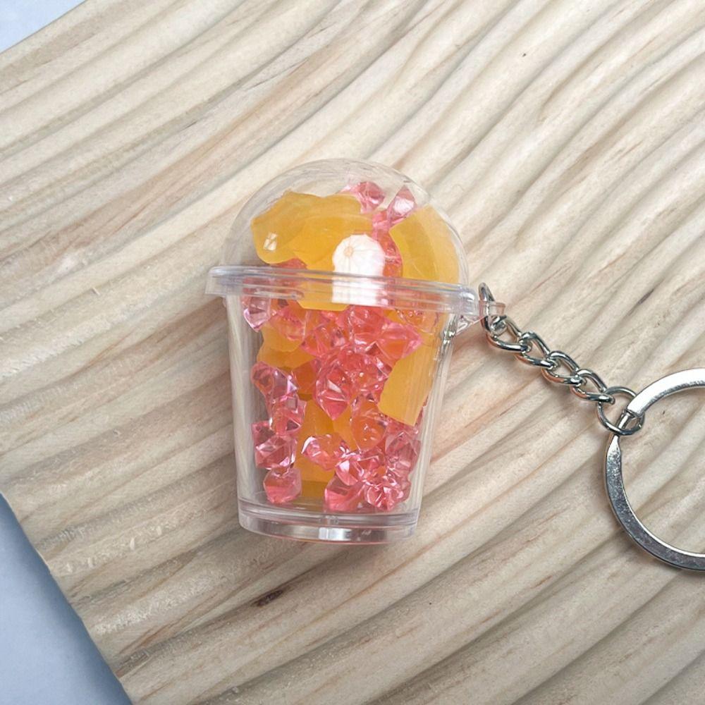 Shaker Cup Keychain Charm Bag Pendent New Key Chains  for Keychain Bag