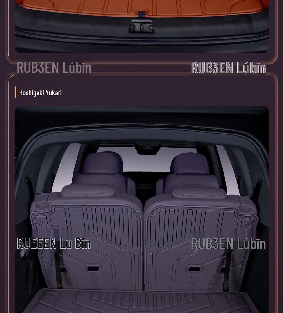 Leapmotor C16 Full Trunk Mat for 2026 Five/Six-Seater Interior Modifications