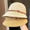 Women'S Foldable Bucket Hat Summer Sun Protection Breathable With Buckle Capello Pescatore Sombrero Pescador